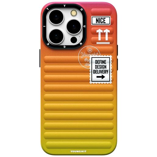 عکس قاب گوشی موبایل آیفون مدل هفت رنگ نارنجی