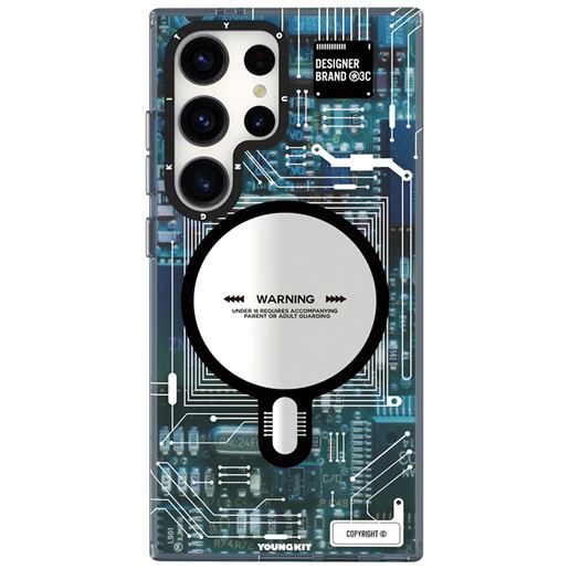 تصویر کاور یانگ کیت مدل Technology Magnetic کد CX018 مناسب برای گوشی موبایل سامسونگ Galaxy S24 Ultra